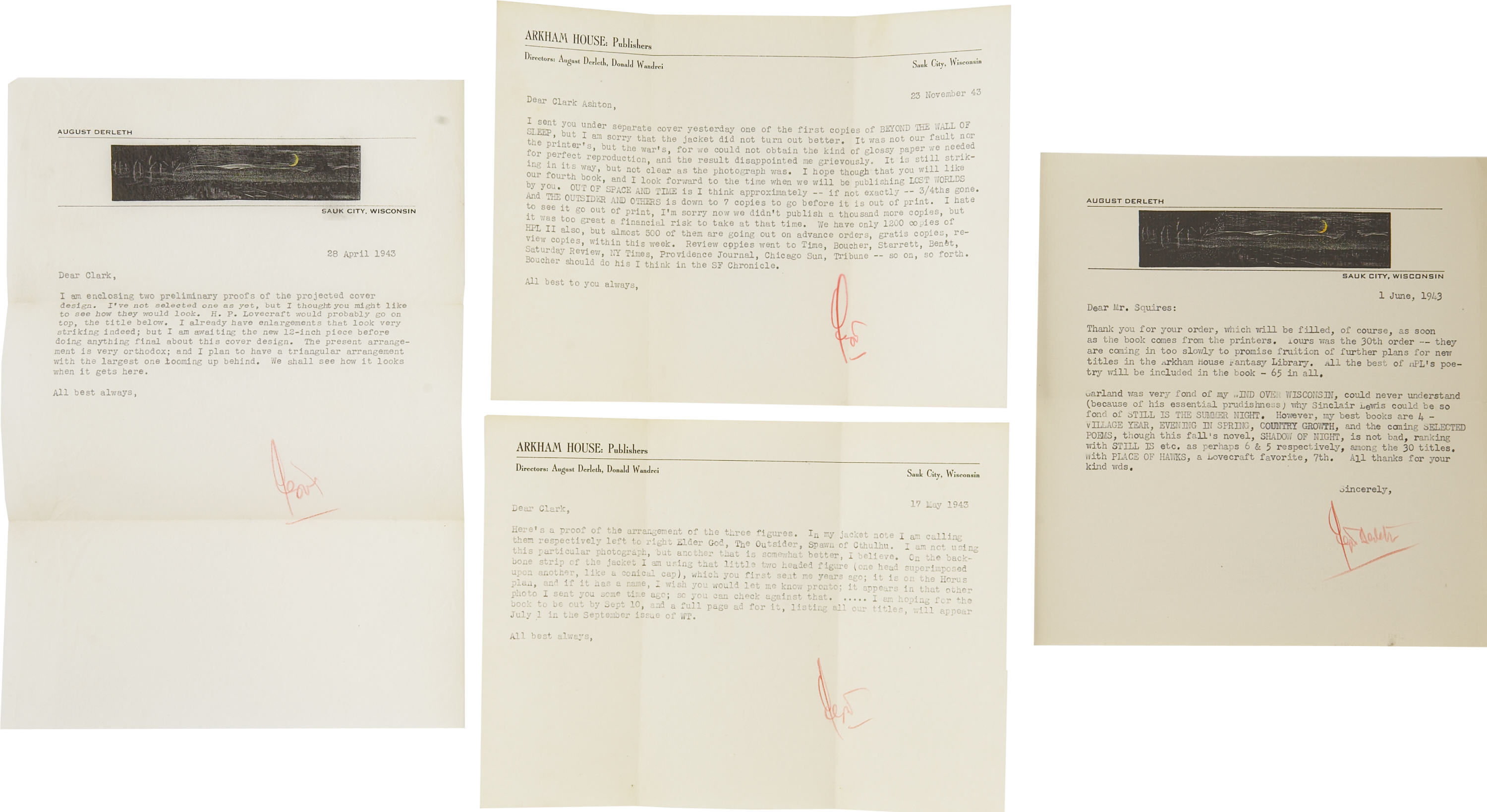 BIBLIO Beyond the Wall of Sleep by Lovecraft, H. P.; August Derleth