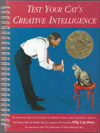 cover of Test Your Cat's Creative Intelligence: Eighteen Easy-To-Use Test Cards to Verify Your Cat's Artistic Ability