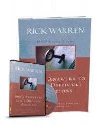 God&#039;s Answers to Life&#039;s Difficult Questions Study Guide with DVD by Rick Warren - 2013-07-03