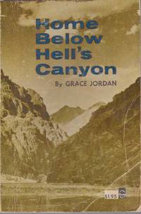 cover of HOME BELOW HELL'S CANYON
