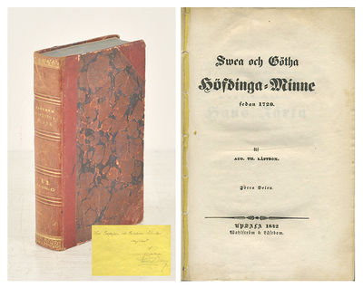 Swea och Götha höfdinga-minne sedan 1720. I-II.
