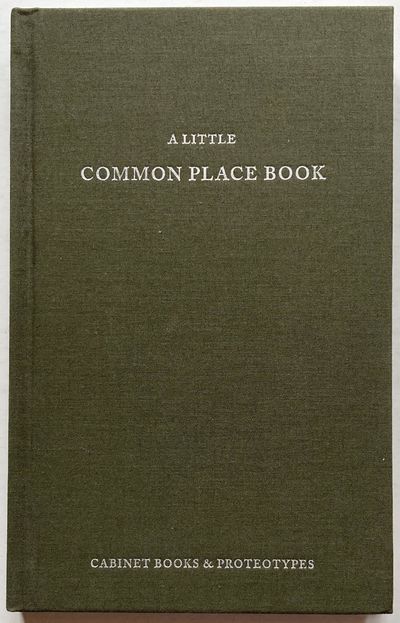 A Little Common Place Book, Formed Generally Upon…