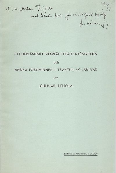 Ett uppländskt gravfält från La Tène-tiden och…