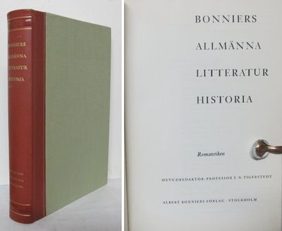Bonniers allmänna litteraturhistoria. Romantiken.…