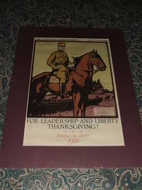 cover of Original 1918 Cover of Youth's Companion Great Military Cover Art , Matted Ready for Framing