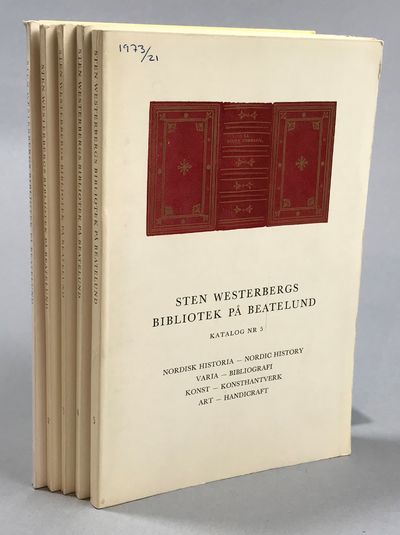 Sten Westerbergs bibliotek på Beatelund. Katalog…