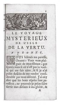 Relation du Voyage Mysterieux de l'Isle de la Vertu, a Oronte