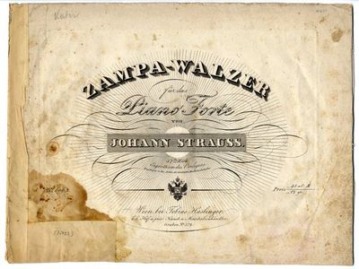 Zampa-Walzer fur das Piano Forte. [Op. 57]