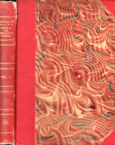 The Maine Historical and Genealogical Recorder Volume V.