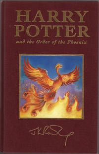 Harry Potter and the Order of the Phoenix Deluxe Bloomsbury UK Special Edition (First edition, first printing) by Rowling,  J.K - 2003