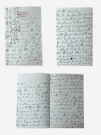 Autograph letter signed by writer Camilla Dufour Crosland (1812-1895), to her sister in law Sophia Crosland