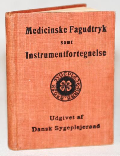 Medicinske fagudtryk samt instrumentfortegnelse.