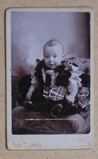 Carte De Visite Photograph. Portrait of a Young Child. by Frederick Thurston - from N. G. Lawrie Books. (SKU: 29422)