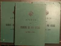 Apercu des Chemins de fer Russes depuis L'Origine Jusqu'en 1892 by Gortschakov, Andre de. Vladimir Herzenstein et Louis Weissenbruch (Rédacteurs) - 1897