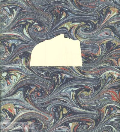 Mt. Horeb, WI: Perishable Press, 1976. stiff marbled paper. Perishable Press. square 8vo. stiff marb...