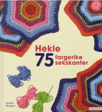 Hekle 75 fargerike selskanter.