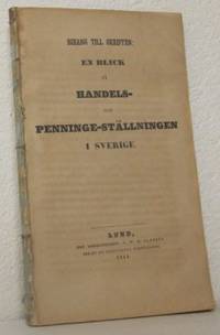 Bihang till Skriften: En Blick på Handels- och…