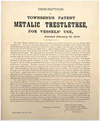 Description of Townsend's Patent Metallic [sic] Trestletree, for Vessels' Use