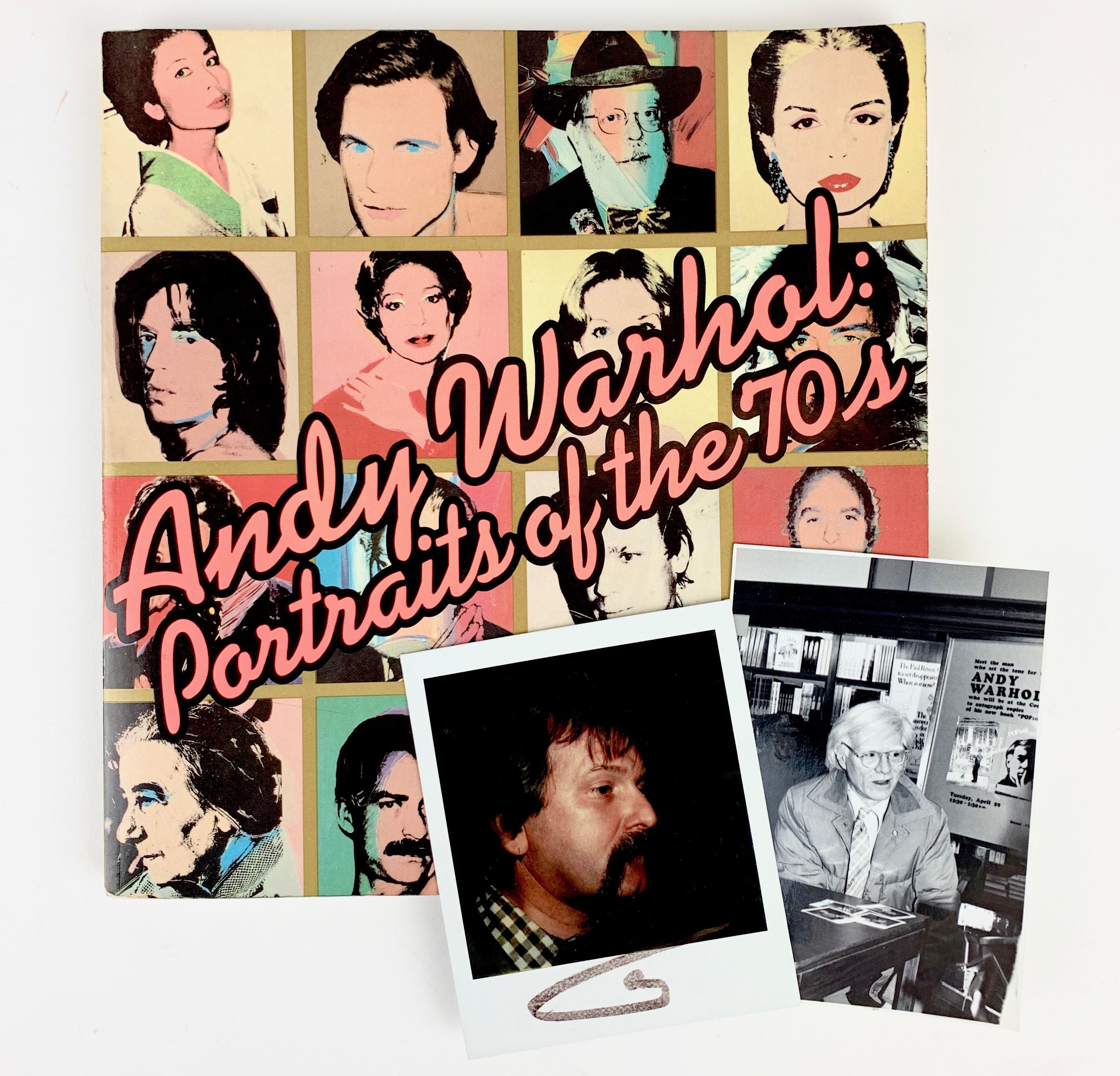 Andy Warhol: Portraits of the 70s - SIGNED AND WITH AN ORIGINAL 