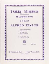 image of Nativity Miniatures a Christmas Suite for Organ