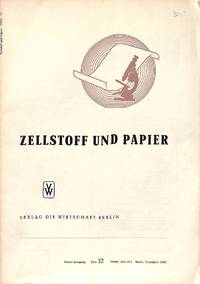 Zellstoff und Papier. by PAPER)
