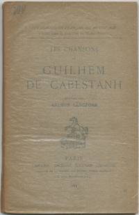 image of Les Chansons de Guilhem de Cabestanh