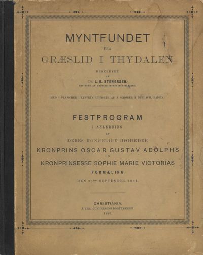 Myntfundet fra Græslid i Thydalen beskrevet af…
