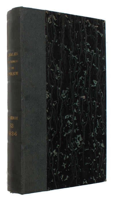 Sur la Chlorophéniise et les Acides Chlorophénisique et Chlorophénèsique. (+) Sur l'Acide Camphorique. (+) Essai sur l'Action du Chlore sur la Liqueur des Hollandais et sur quelques Ethers. - [FIRST CLASSIFICATION OF ORGANIC COMPOUNDS AND THE "SUBSTITUTION THEORY"] (photo 2)