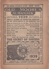 Old Moore's Almanack, for the Year of Human Redemption 1939