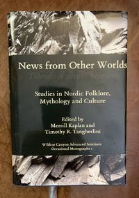cover of News from Other Worlds Studies in Nordic Folklore, Mythology and Culture