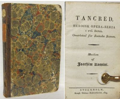 Tancred, heroisk opera-seria i två akter.…