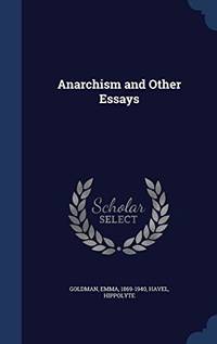 cover of Anarchism and Other Essays