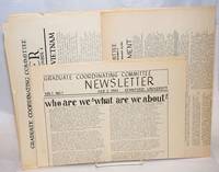image of Graduate Coordinating Committee Newsletter. (Vol. 1, nos. 1, 2 and 4)