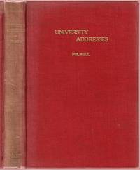 University Addresses by William Watts Folwell - First Edition - 1909 - from Twin City Antiquarian Books (SKU: RGMN00240)