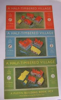 A HALF-TIMBERED VILLAGE  - PUFFIN BUILDING BOOK PC7, 8 and 9. by DOVEY, L. A.  Illustrated by Margaret and Alexander Potter.: