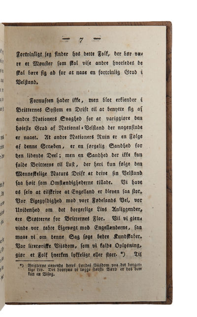 Om Krigen med England. Med Tanker om samme Materie. Af det tydske oversatte efter Archenholzes Minerva. (photo 3)