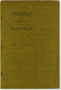 A Study of Facial Hair in the White and Negro Races