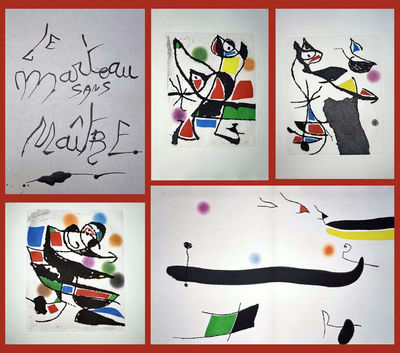 René Char. Le Marteau sans Maître. Illustrated by Joan Miró. 1976.