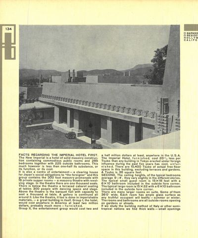 The life-work of the American architect Frank Lloyd Wright with contributions by Frank Lloyd Wright. An introduction by architect H. T. Wijdeveld and many articles by famous European architects and American writers. (photo 2)