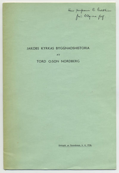 Jakobs kyrkas byggnadshistoria. Några…