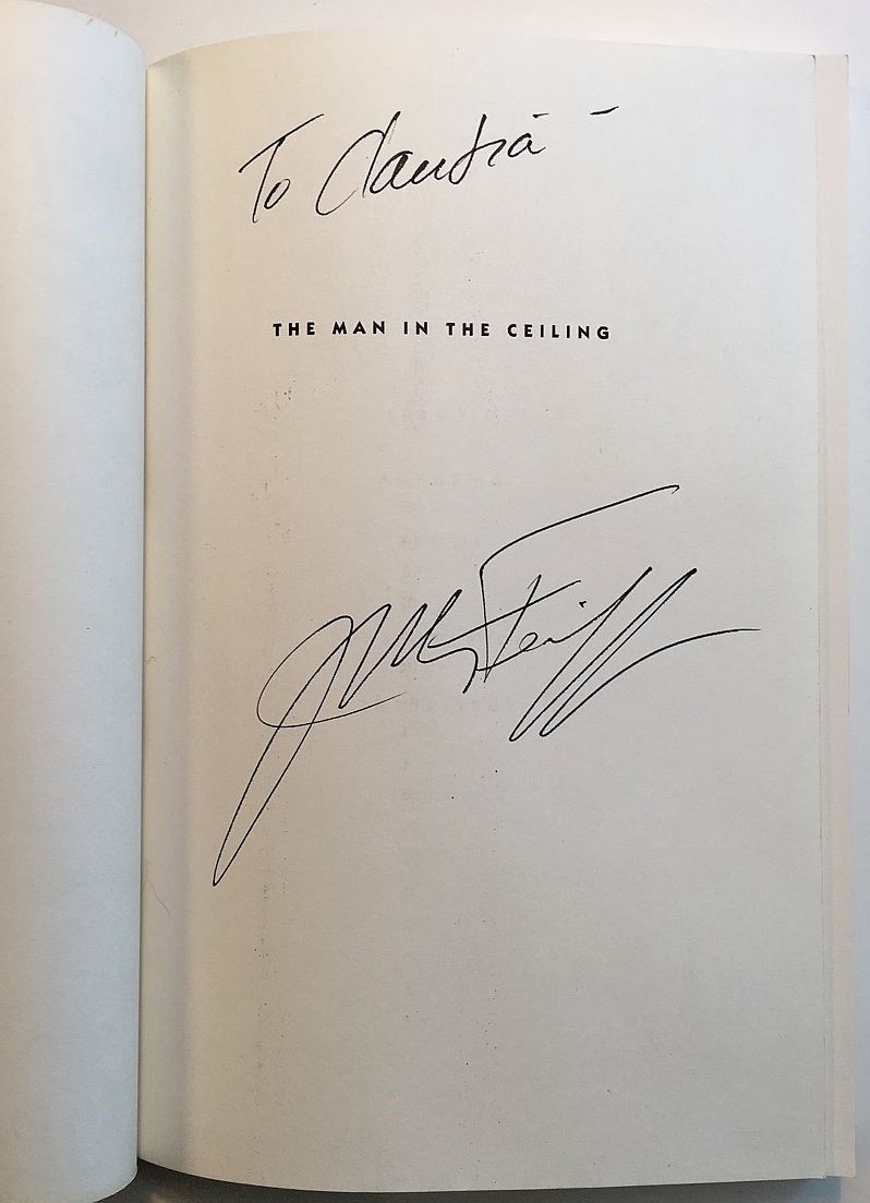 The Man In The Ceiling By Jules Feiffer Paperback Signed