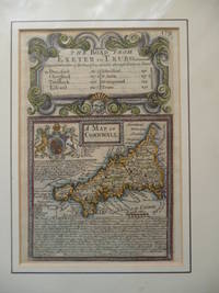 A Map of Cornwall de BOWEN, Emanuel & OWEN, John - 1720