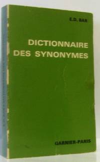 Dictionnaire des synonymes