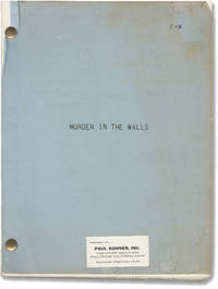 image of Murder in the Walls (Original manuscript for the 1971 novel)