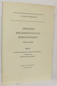 Swedish Archaeological Bibliography 1954-1959.