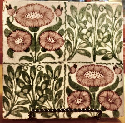 ORIGINAL ARTS AND CRAFTS TILE