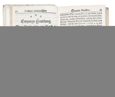 Politico-Militarischer Staats-Minister. Oder vielmehr Prudentia Politico-Militaris. Das ist: Eine gründliche Anweisung, Was bey der zur Conservation eines Reichs, nothwendigen militarischen Staats-Administration (...) (photo 3)