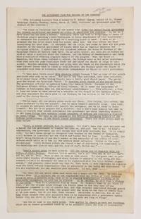 image of The government plan for seizure of the churches