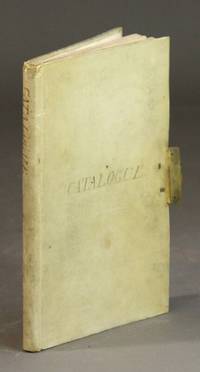 Catalogue of books, 1832