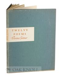 TWELVE POEMS by Florence Shimer - 1950 - from Oak Knoll Books/Oak Knoll Press (SKU: 116237)